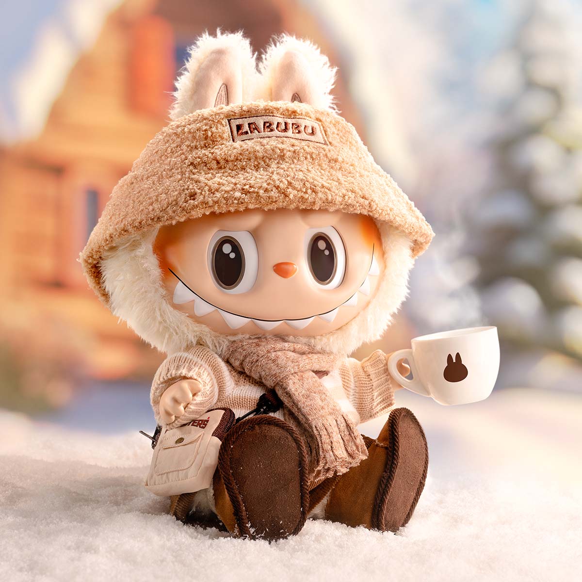 THE MONSTERS - DRESS BE LATTE Vinyl Plush Doll RARE