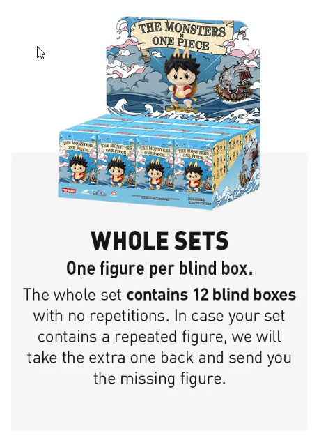 THE MONSTERS × One Piece Series Figures