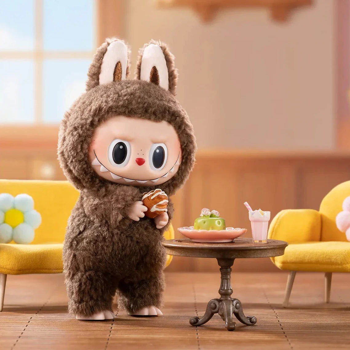 Labubu The Monsters Exciting Macaron Secret Edition Chestnut Cocoa Labubu The Monsters Exciting Macaron Secret Edition Chestnut Cocoa